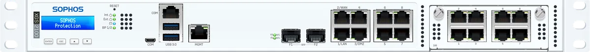 جدار حماية Sophos XGS 2100 من الأمام